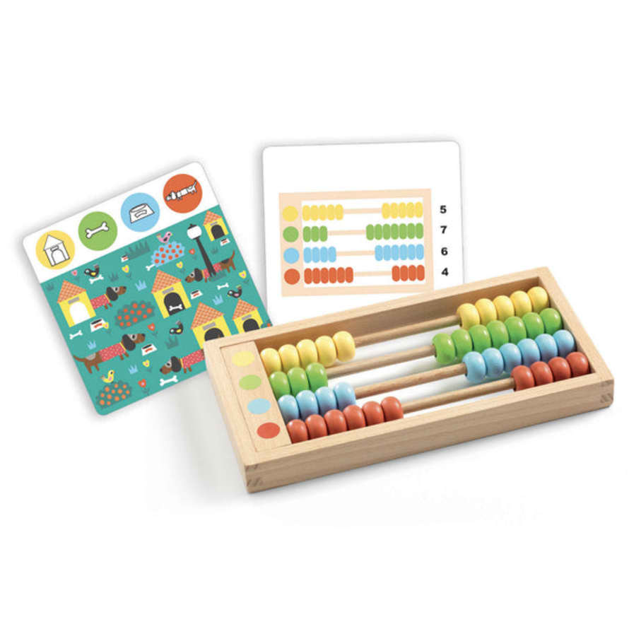 Djeco  Perlix - Wooden Counting Game