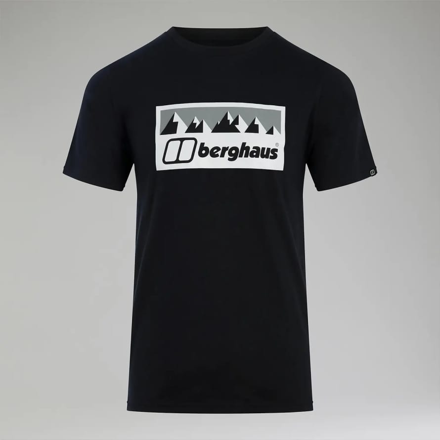 Berghaus Berghaus Men's Grey Fangs Peak Short Sleeve T