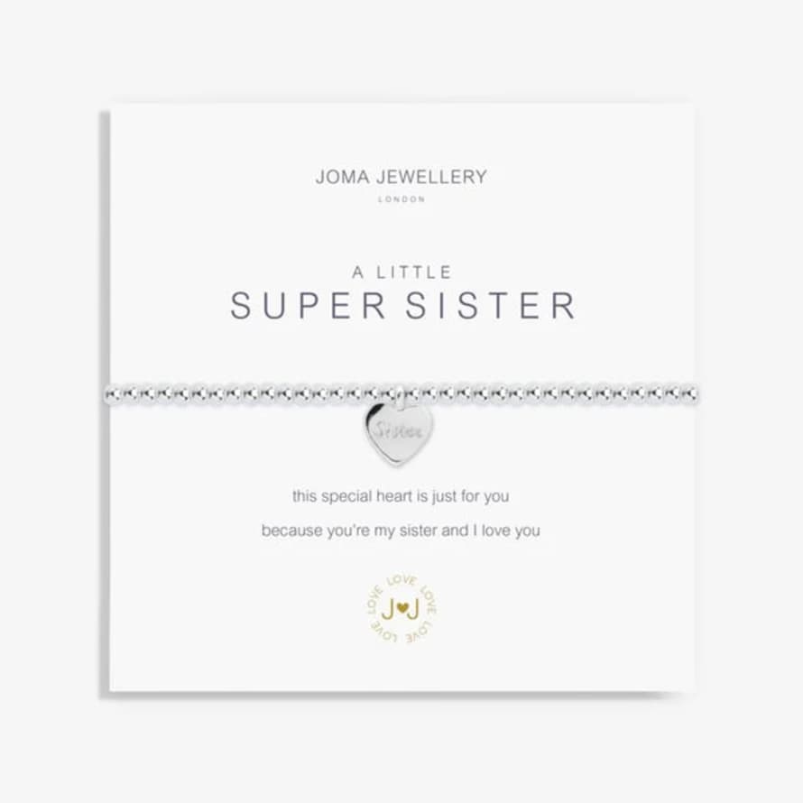 Joma Jewellery A Little 'super Sister' Bracelet