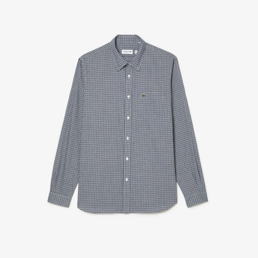 Lacoste Lacoste Men's Cotton Flannel Checked Shirt