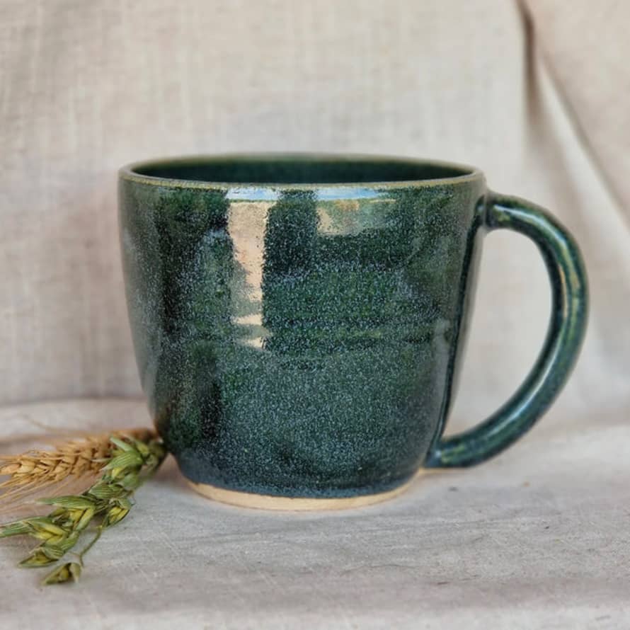 Charlotte Manser Ceramics Green 500ml Mug