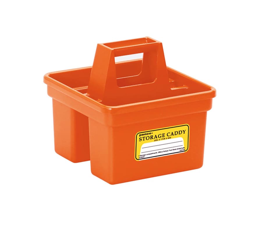 Penco Small Storage Caddy Orange