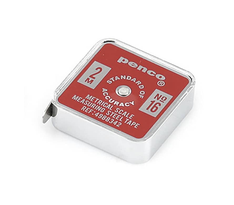 Penco Pocket Tape Measure Red