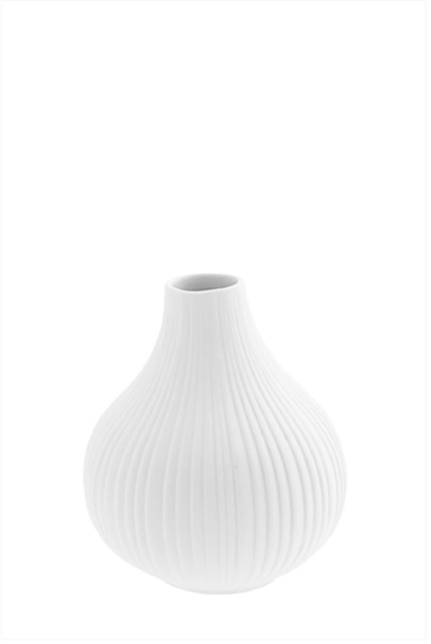 Storefactory Ekenas Ceramic Vase White Small