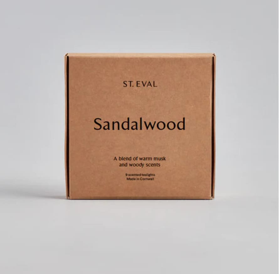 St Eval Candle Company Sandalwood Scented Tealights