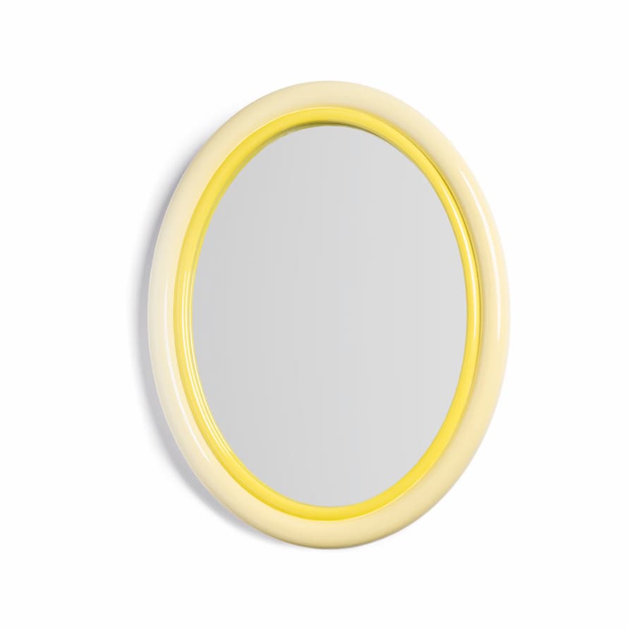 &klevering Sleek Yellow Mirror