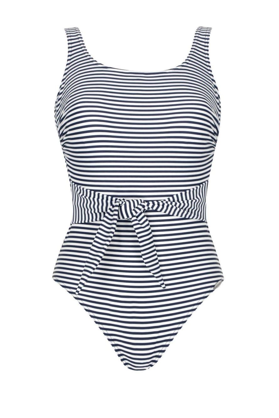 Sunflair Mastectomy Striped Swimsuit