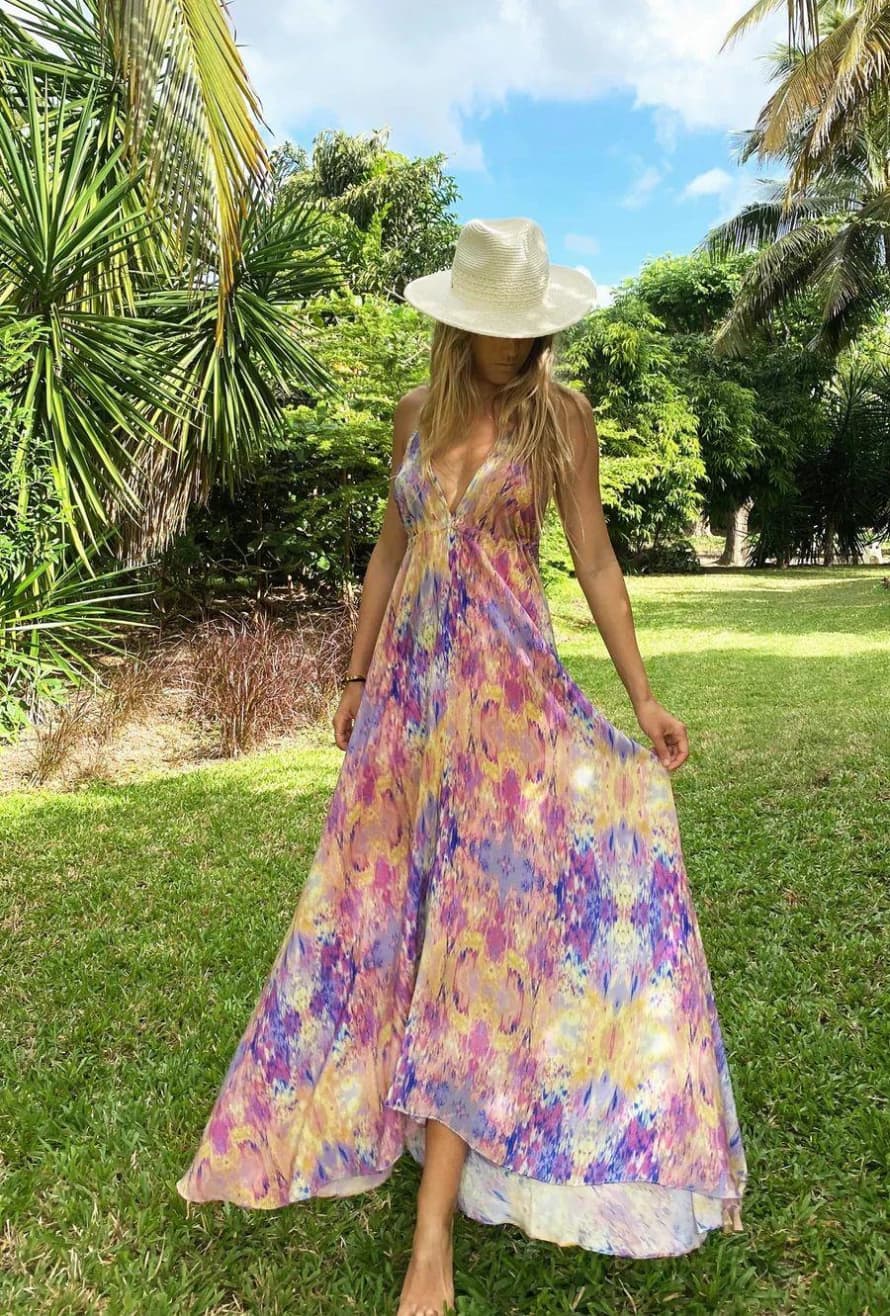 Sophia Alexia Ibiza Dress In Desert Breeze