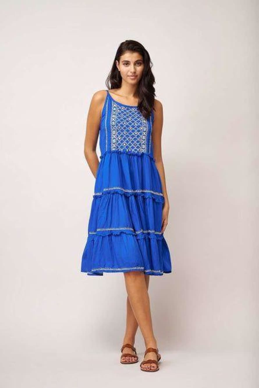 Dream Strap Blue Dress