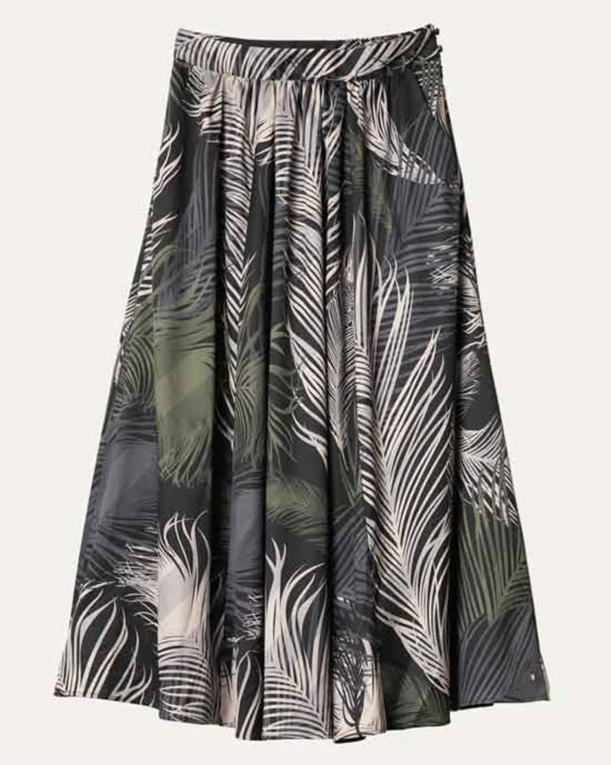 Delicate Love Samira Skirt Feather Black