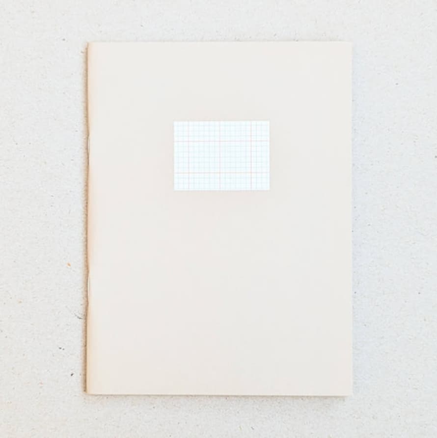 paperways A6 Notebook - Grey - Grid