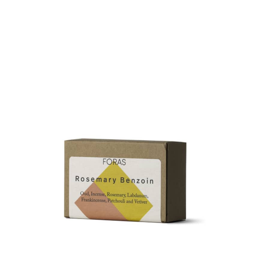 Foras Fragrance and Lifestyle Rosemary Benzoin Soap Bar
