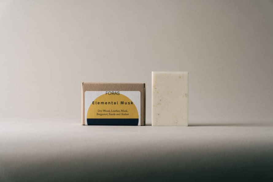Foras Fragrance and Lifestyle Elemental Musk Soap Bar