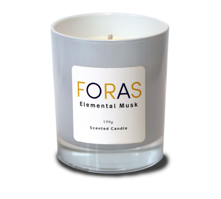 Foras Fragrance and Lifestyle Elemental Musk Candle