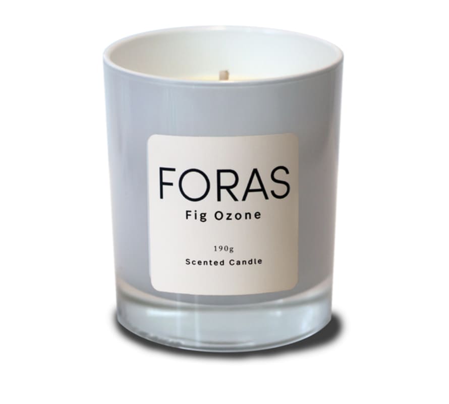 Foras Fragrance and Lifestyle Fig Ozone Candle