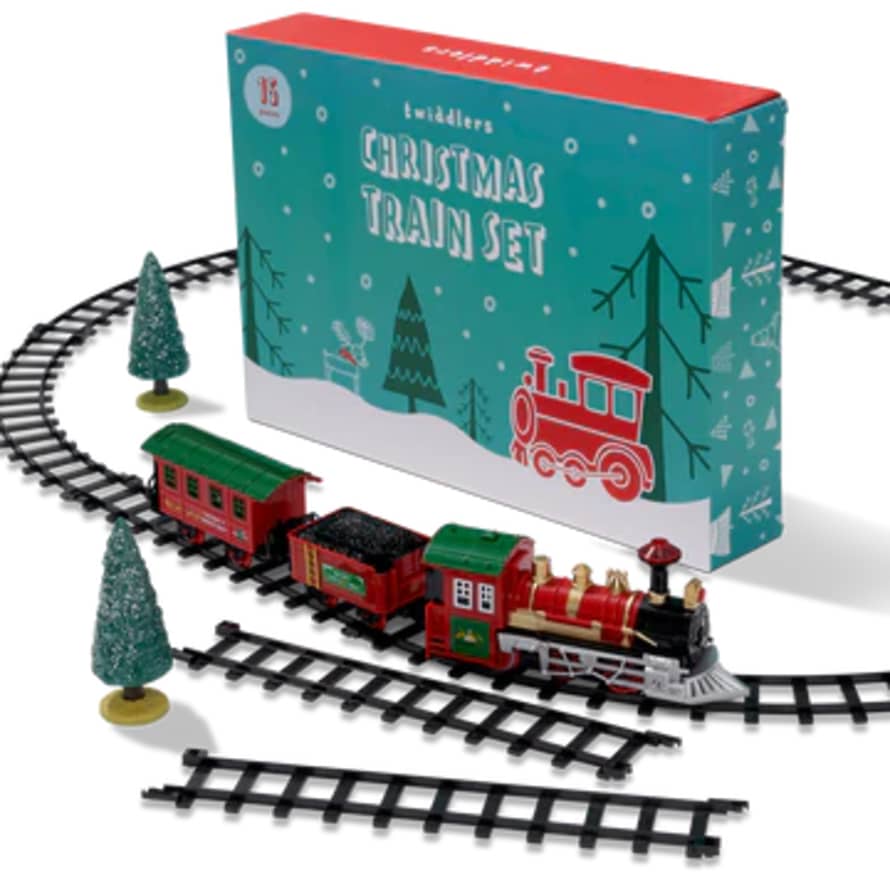 Twiddlers 15 Piece Christmas Train Set