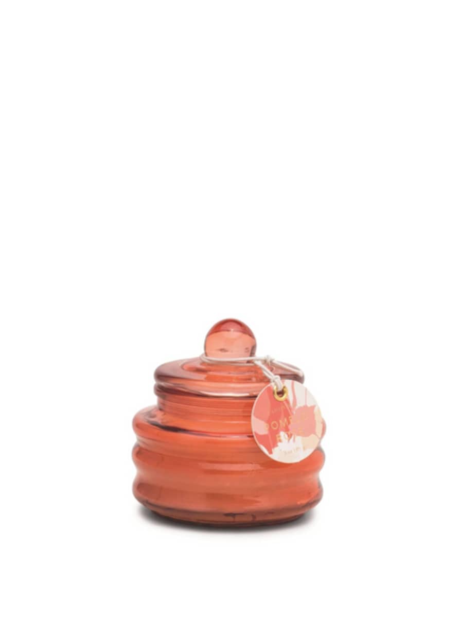 Paddywax Beam 3oz Small Red Glass Vessel - Pomelo Rose From