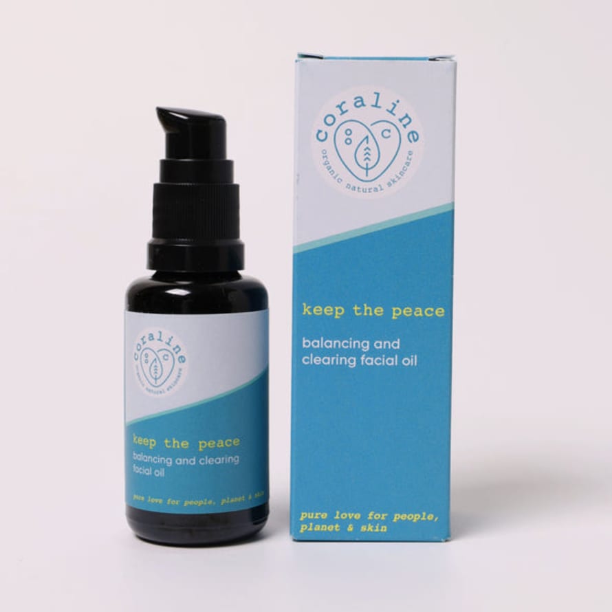 Coraline Skincare Keep The Peace Balancing And Clearing Facial Oil