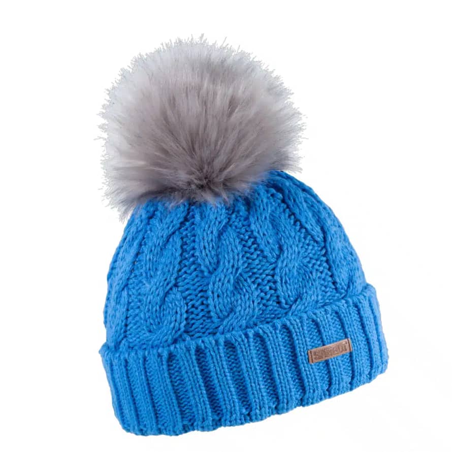 Sabbot Hats Linda Faux Fur Dream Blue Hat
