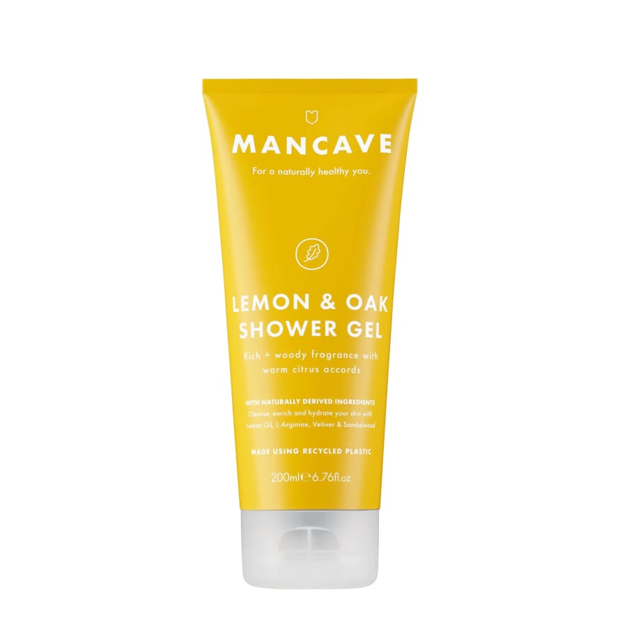 ManCave Lemon & Oak Shower Gel - 200ml