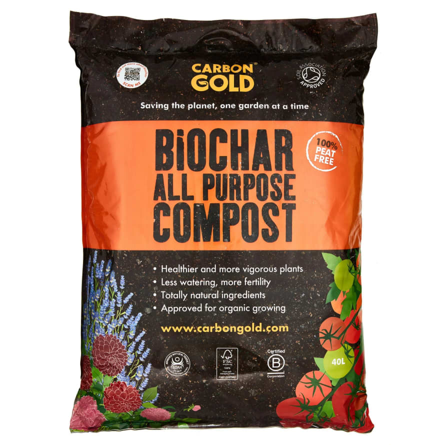 Carbon Gold 20L Biochar All Purpose Compost