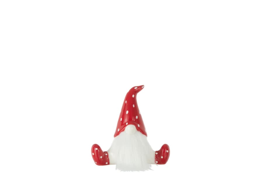 Jolipa Small Sitting Ceramic Santa