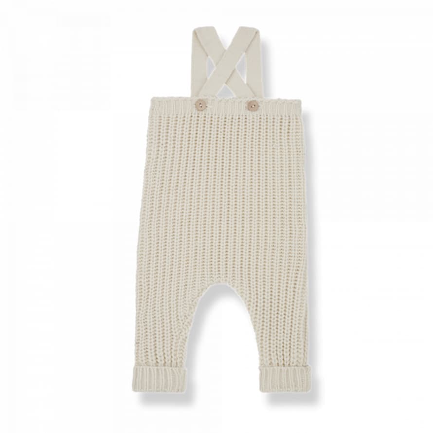 1+ In The Family Ecru Maud Knitted Overall