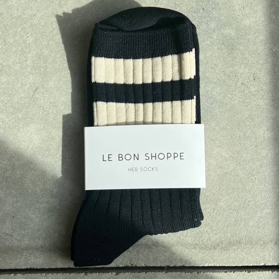 Le Bon Shoppe - Varsity - Black
