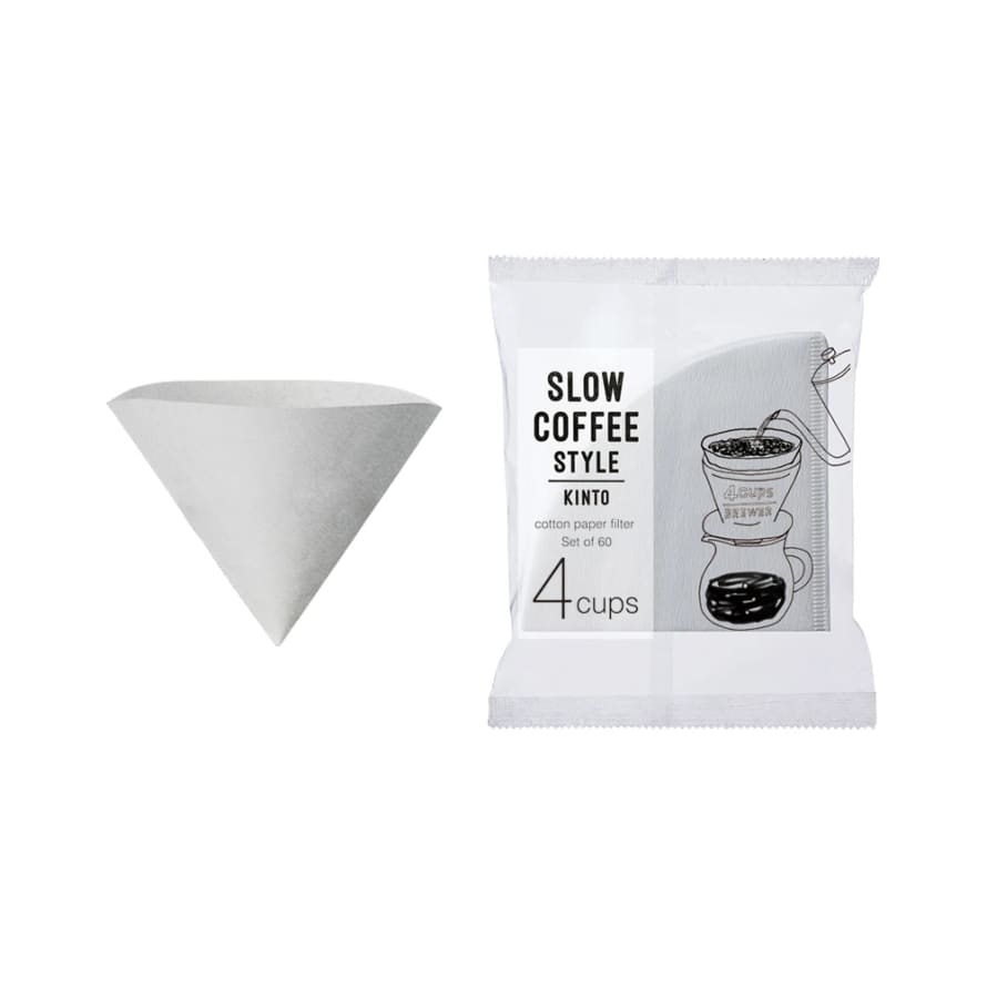 Kinto Cotton Paper Filter 4 Cup X 60