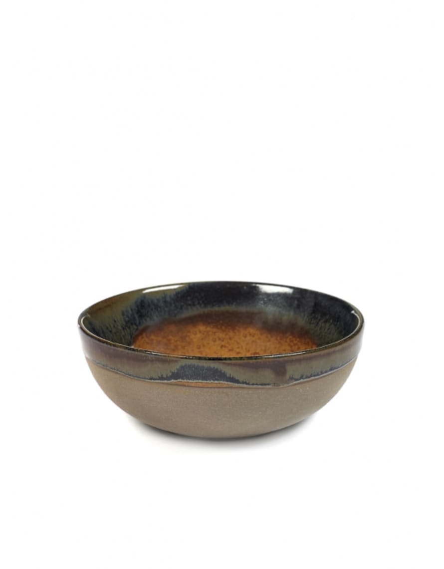 Serax Bowl S Grey/rusty Brown