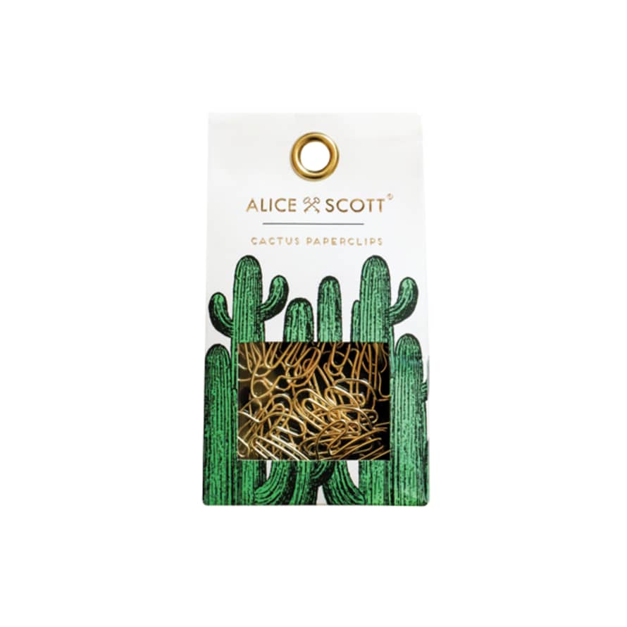 Alice Scott Cactus Paperclips Asgt 1801