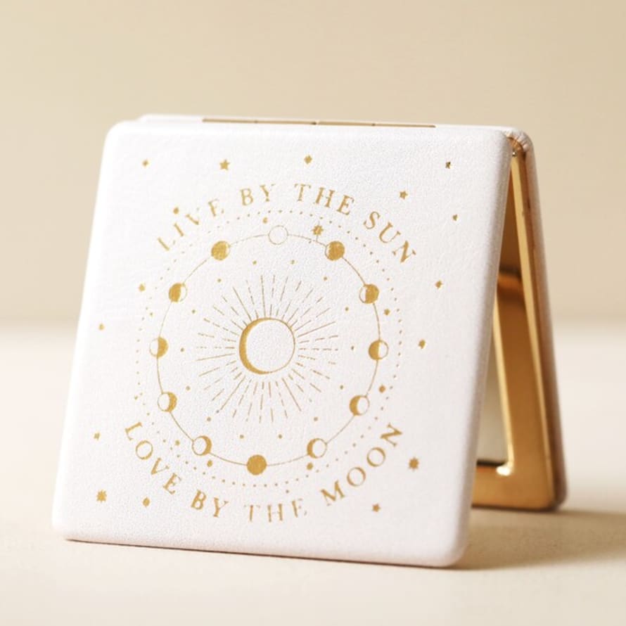 Lisa Angel Live By The Sun Foiled Compact Mirror