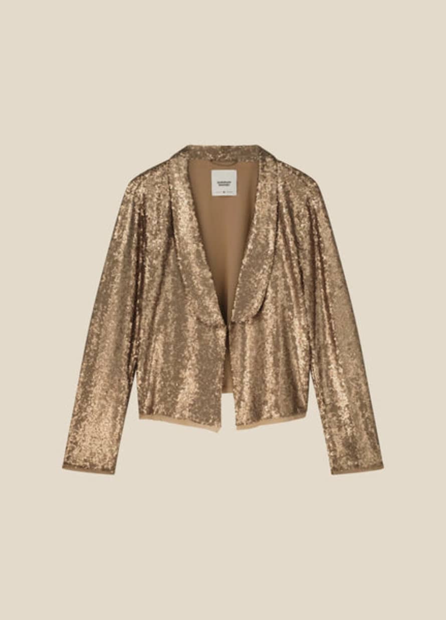 SUMMUM WOMAN Sequin Jacket - Gold