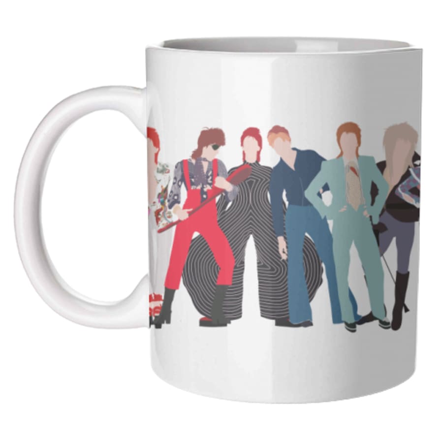 Artwow David Bowie Outfits Ceramic Mug