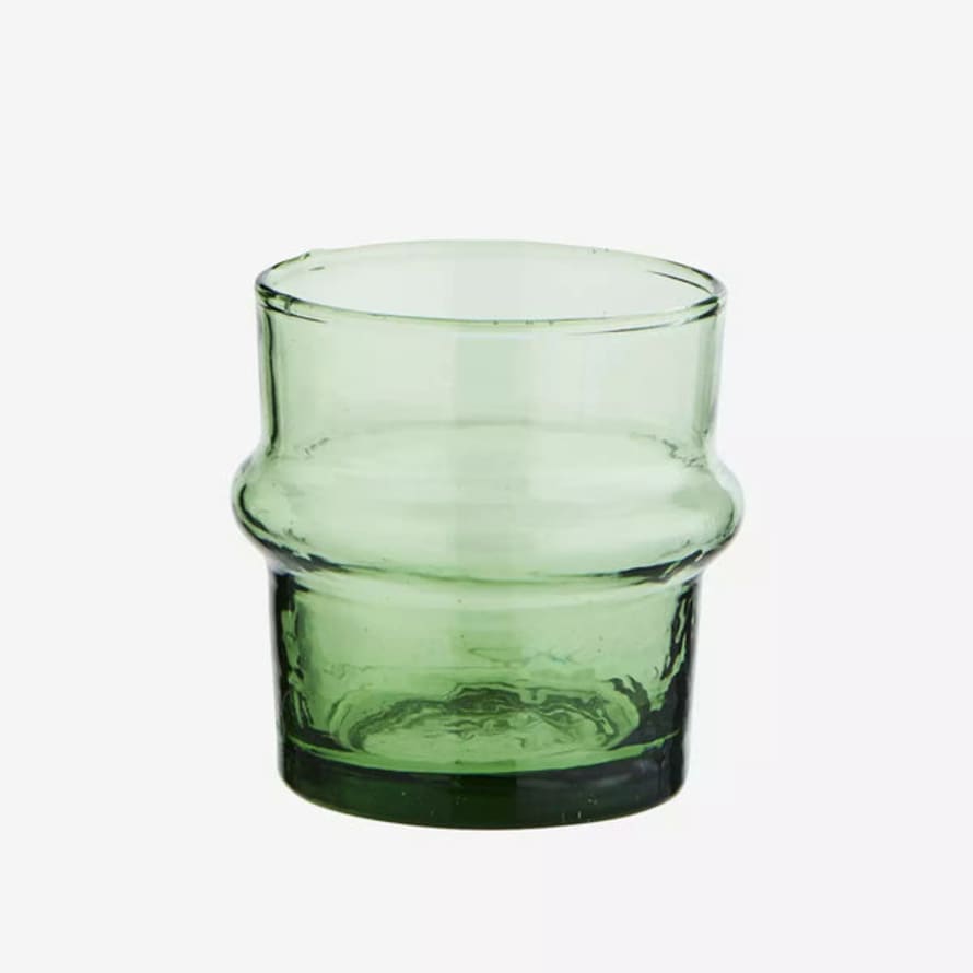 Madam Stoltz Beldi Drinking Glass - Green