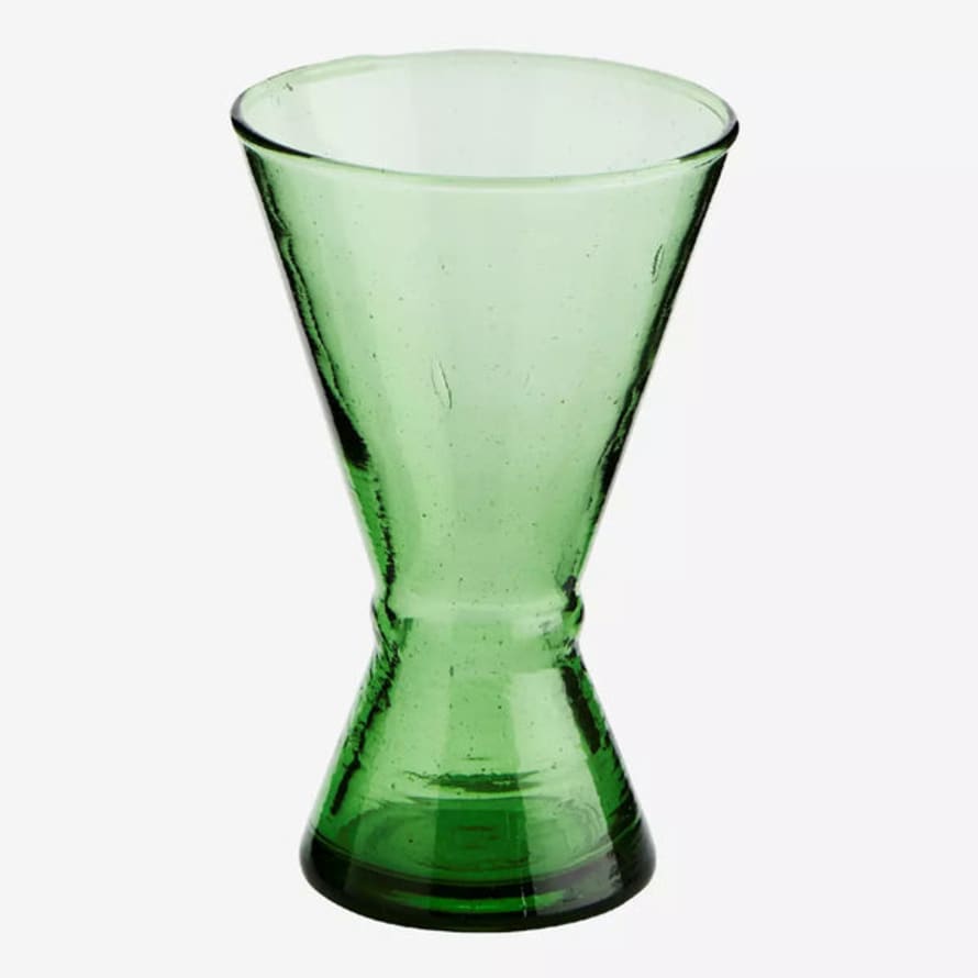 Madam Stoltz Beldi Wine Glass - Green