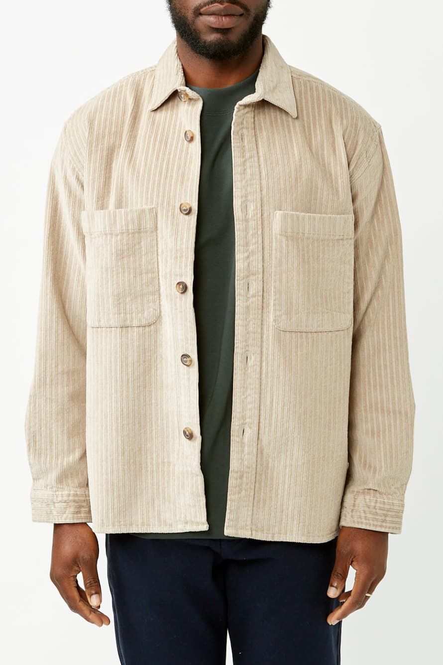 Selected Homme Pure Cashmere Peder Corduroy Overshirt
