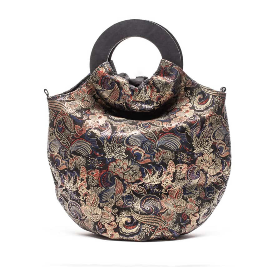 Tracey Neuls LOOPY BIG SISTER Nocturne | Reversible Printed Leather Handbag