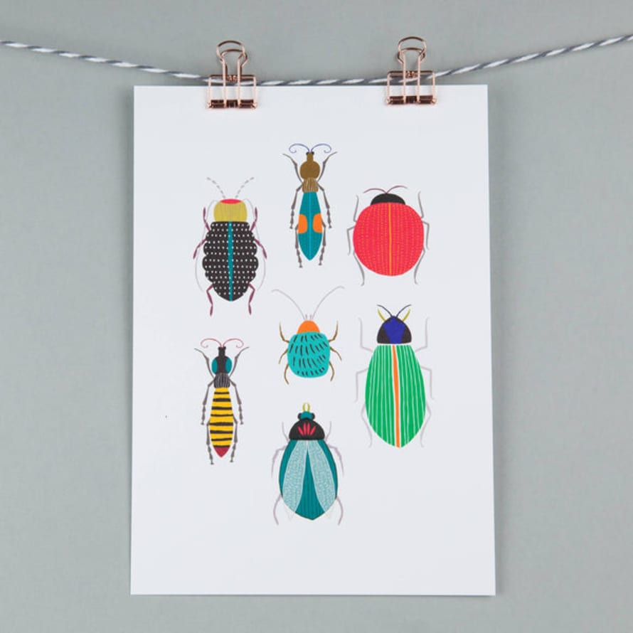 MaggieMagoo Designs Bugs. Stampa Artistica Di Maggiemagoo
