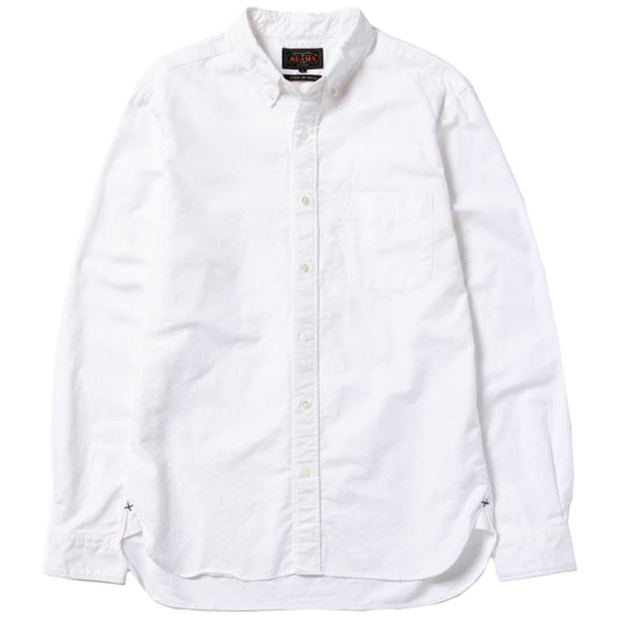 Beams Plus B.d. Oxford Shirt White