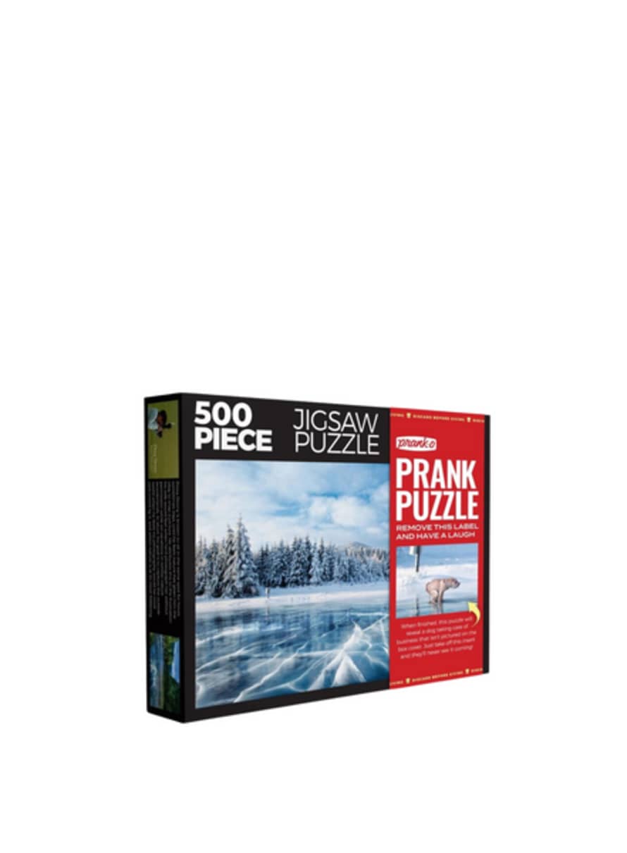 30 Watt When Nature Calls 500 Piece Puzzle: Frozen Serenity From Prank-o