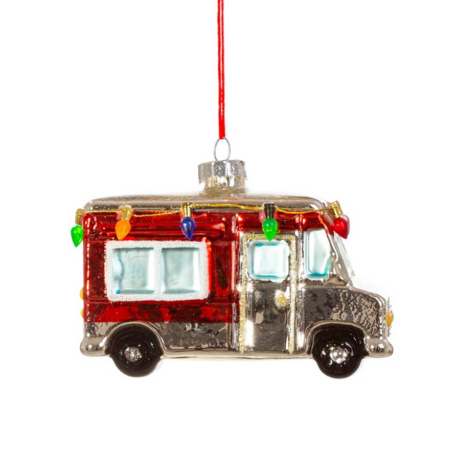 Sass & Belle  Mobile Home Shaped Bauble