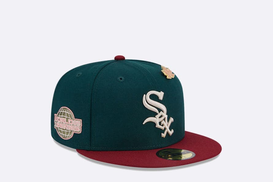 New Era Mlb Contrast 59fifty Chicago White Sox Green