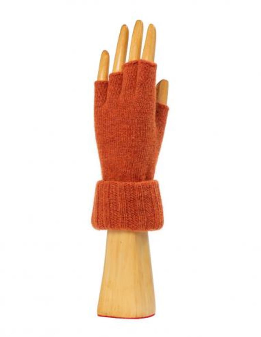 Santacana Fingerless Gloves - Orange