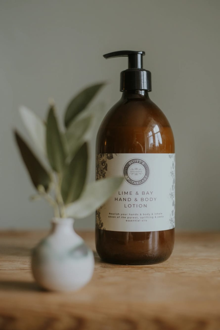 Scott's Apothecary Lime, Bay & Juniper Berry Hand & Body Lotion