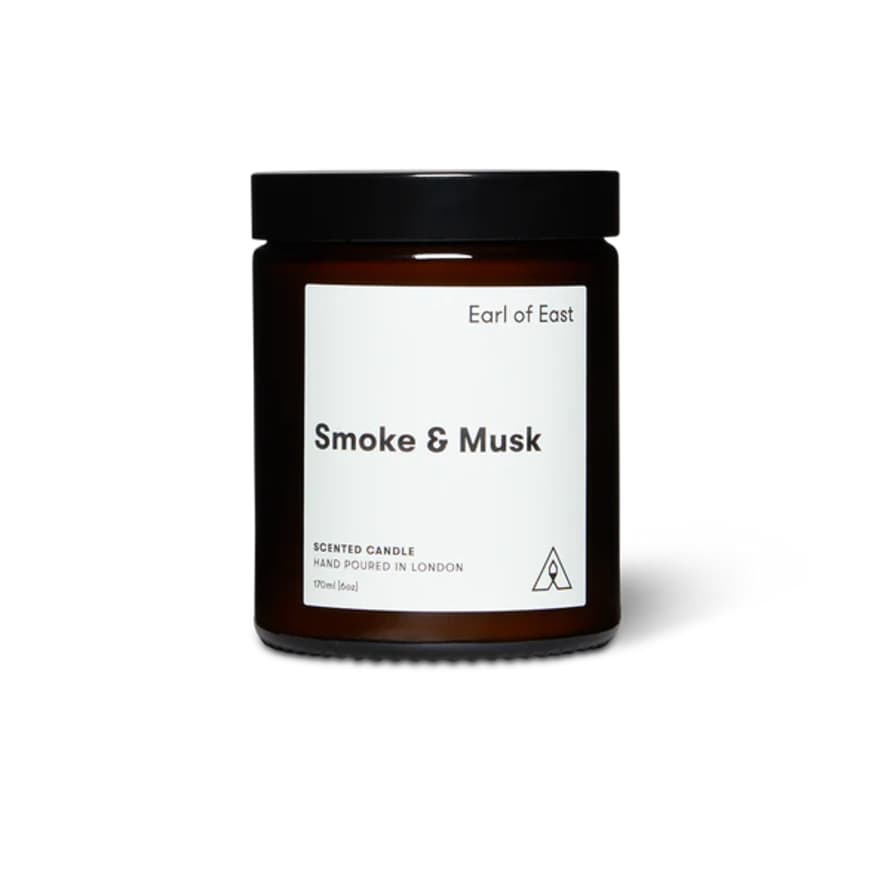 Earl of East London Smoke & Musk Soy Wax Candle 170ml