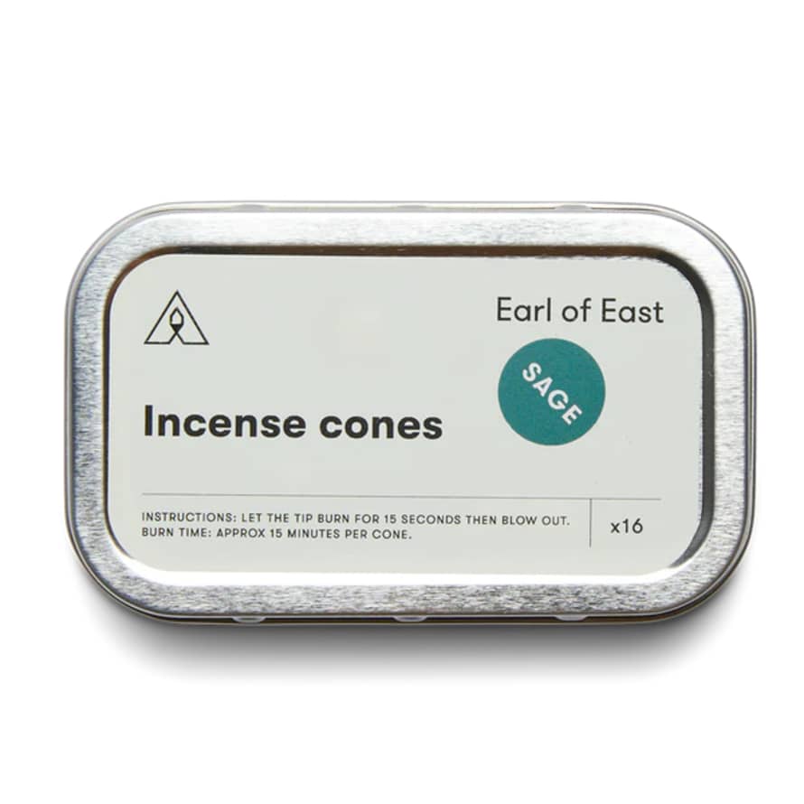 Earl of East London Incense Cones - Sage