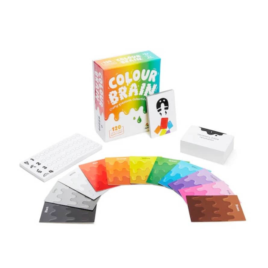 Big Potato Games Colourbrain Quiz Card Game Mini