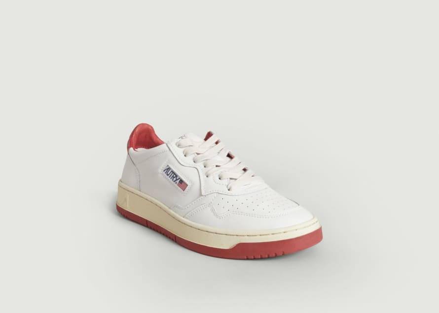 Autry Medalist Leather Low-Top Sneakers