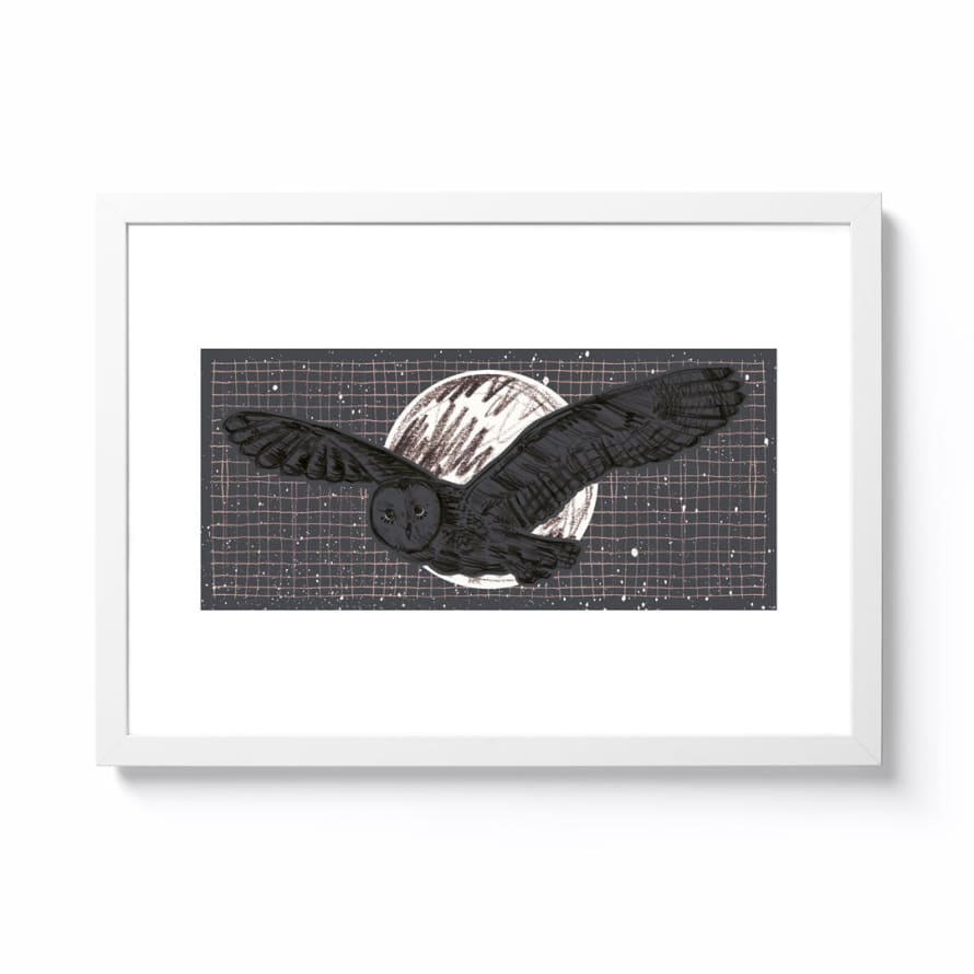Aimee Mac A3 Night Owl Framed Print